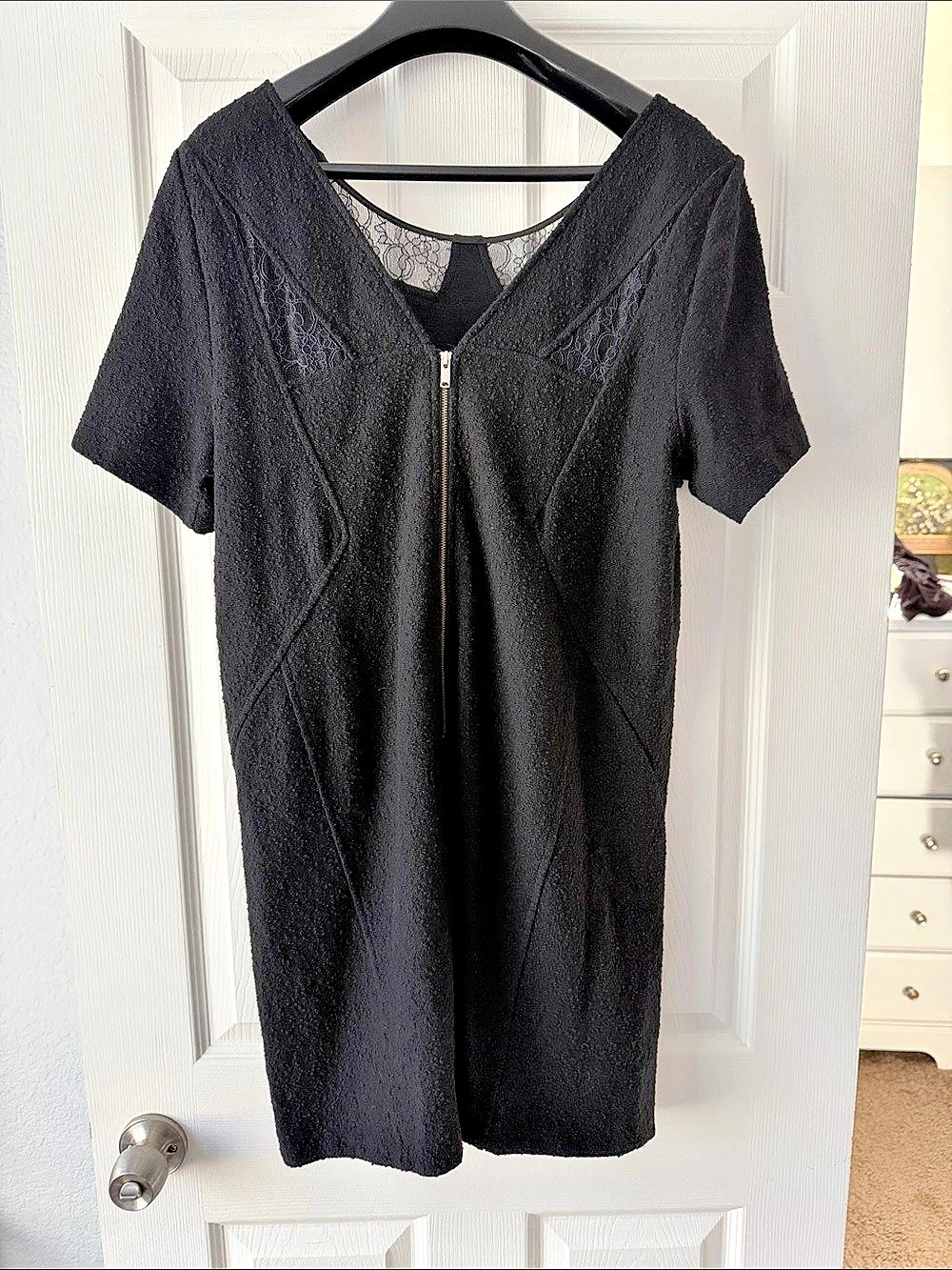 Marc by Marc Jacobs Mini Lace Neck Dress Size Large Like New